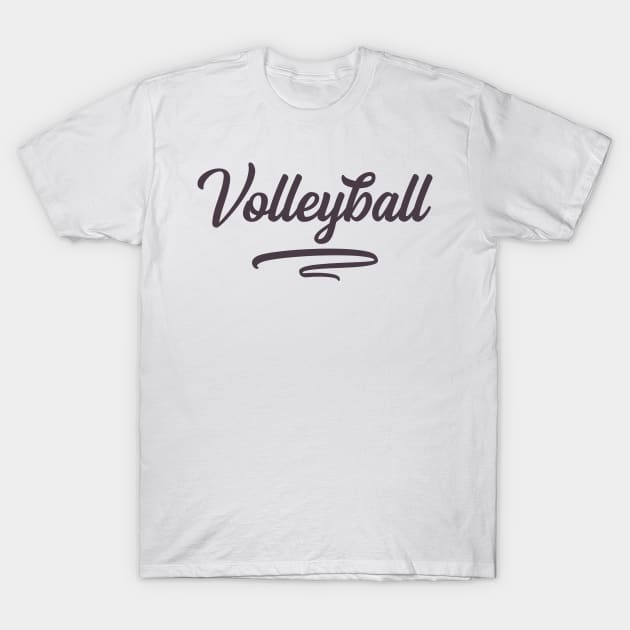 Volleyball T-Shirt by Ombre Dreams